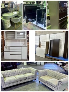 つくば市・土浦市でのベッド・ソファ・家具・家電の出張買取と不用品回収の様子